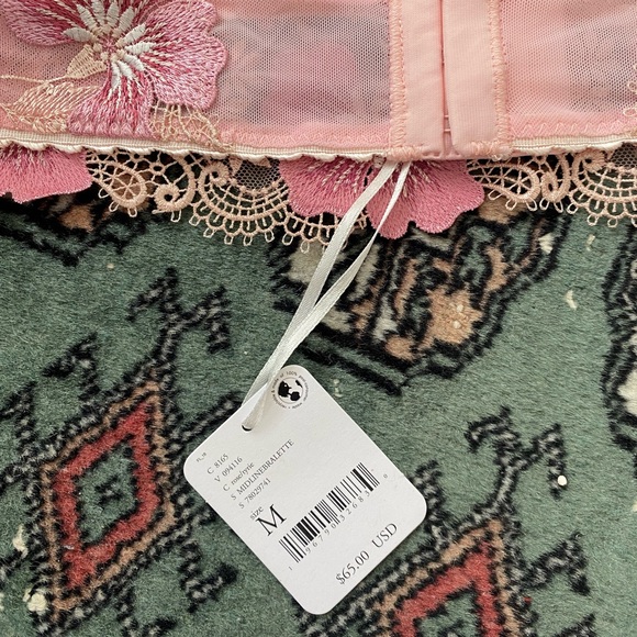 Free People Nette Rose lace floral bralette romantic dreamy - Picture 3 of 8